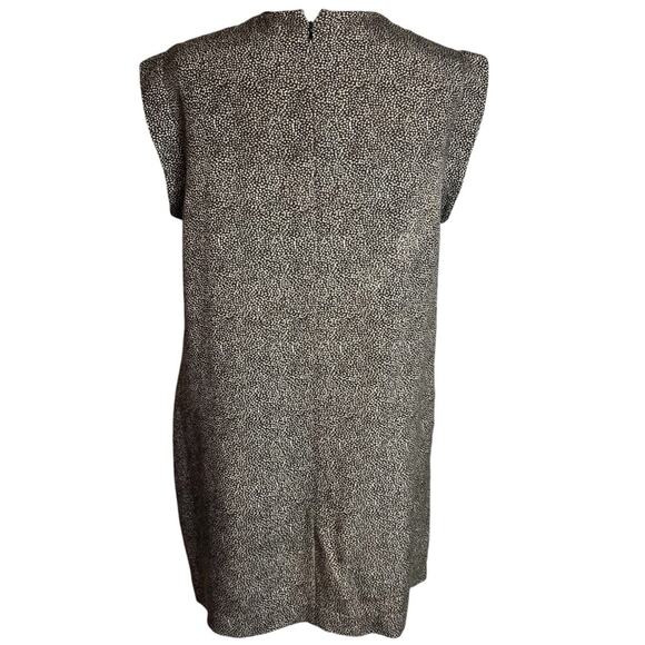 3.1 Phillip Lim Silk Drape asymmetrical shift Dress Brown Cream Barneys 8 - Picture 2 of 6